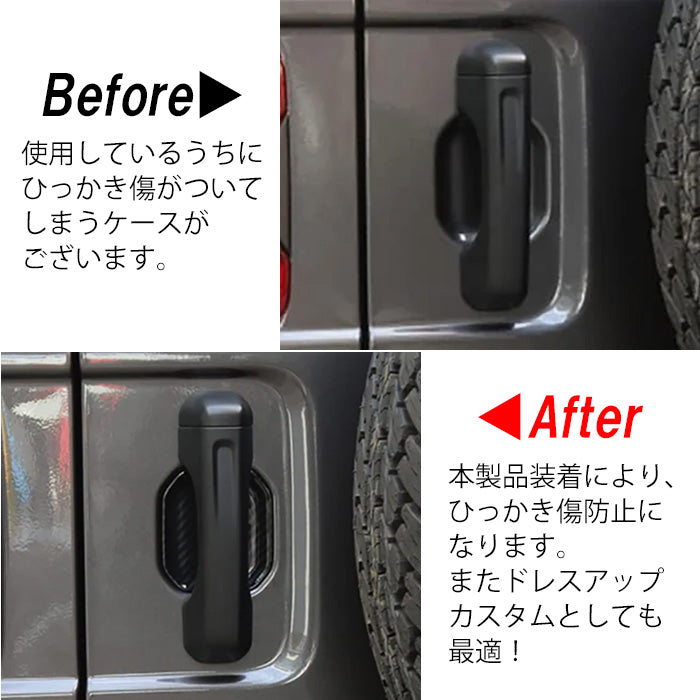 Jeep ラングラー JL ドアハンドル プロテクター 5点セット – BeeTech
