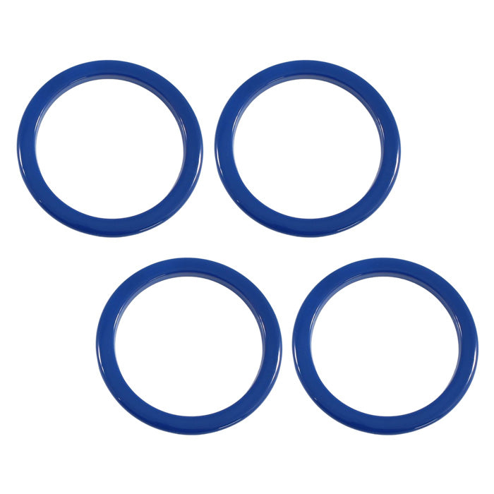 Jeep ラングラー JL フロント エアコン リング 4点セット レッド ブルー カーボン調 外装 内装 社外 アクセサリー カスタム パーツ カスタムパーツ ショップ エアコン 吹き出し口 送風口 エアコンリング