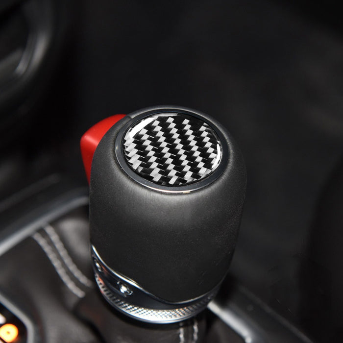Jeep Wrangler ラングラー JL グラディエーター JT カーボン シフトノブ ステッカー シール ジープ 全年式 全グレード ルビコン アンリミテッド サハラ アクセサリー カスタム パーツ カスタムパーツ ドレスアップ 内装