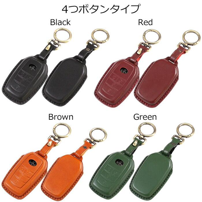 トヨタ用 本革 レザー キーケース 90系 ノア ヴォクシー 10系 シエンタ