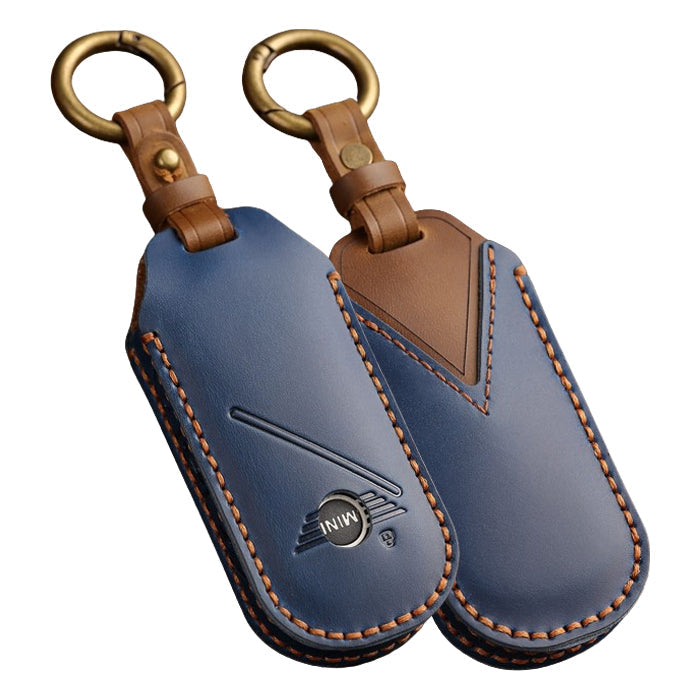 新型 BMW MINI ミニ ミニクーパー 本革 キーケース F65 F66 F67 U25 J05 J01 キーカバー レザー カントリーマン エースマン キーホルダー キーリング スマートキー アクセサリー カスタム パーツ カスタムパーツ ドレスアップ