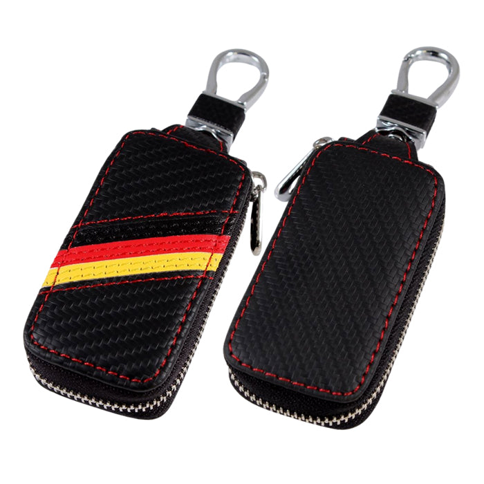 カーボンレザー キーケース イタリア ドイツ フランス 国旗 キーカバー ベンツ BMW アウディ ポルシェ フォルクスワーゲン VW MINI ミニ フィアット アルファロメオ アバルト マセラティ ルノー プジョー シトロエン DS などに最適 メンズ レディース おしゃれ かわいい