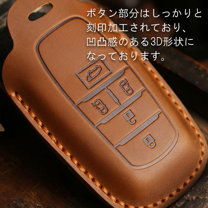 トヨタ キーケース 本革 ノア ヴォクシー 90系 アルファード ヴェルファイア 30系 40系 シエンタ 10系 5ボタン 4ボタン キーカバー レザー 革 人気 新型 かわいい アルファード40 ヴェルファイア40 前期 後期 ヴォクシー90 ノア90 noah voxy