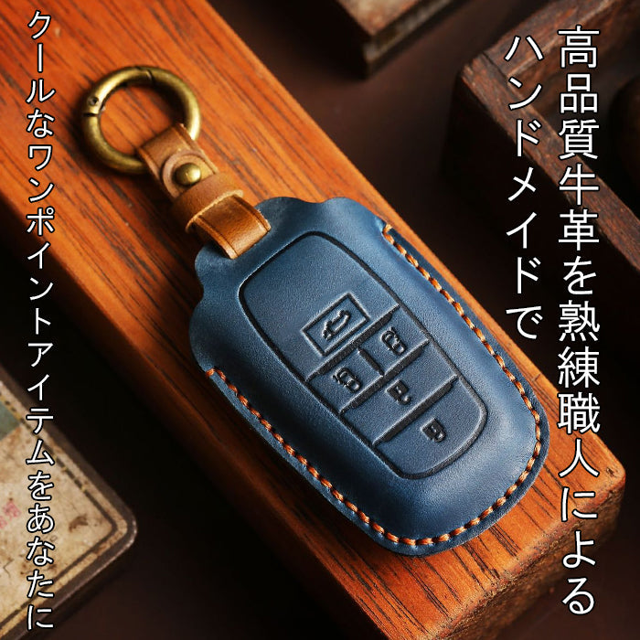 トヨタ キーケース 本革 ノア ヴォクシー 90系 アルファード ヴェルファイア 30系 40系 シエンタ 10系 5ボタン 4ボタン キーカバー レザー 革 人気 新型 かわいい アルファード40 ヴェルファイア40 前期 後期 ヴォクシー90 ノア90 noah voxy