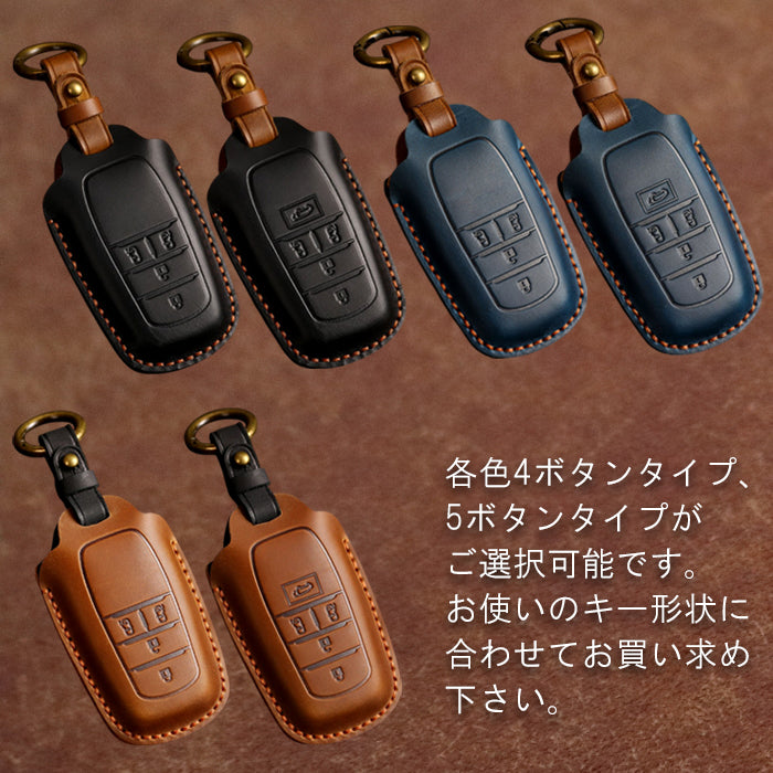トヨタ キーケース 本革 ノア ヴォクシー 90系 アルファード ヴェルファイア 30系 40系 シエンタ 10系 5ボタン 4ボタン キーカバー レザー 革 人気 新型 かわいい アルファード40 ヴェルファイア40 前期 後期 ヴォクシー90 ノア90 noah voxy