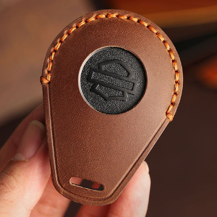 ハーレー キーケース  キーフォブ 本革 スポーツスター ダイナ ソフテイル ツーリング Vロッド など ハーレーダビッドソン Harley Davidson キーフォブケース キーカバー レザー 革 人気 新型 かわいい アクセサリー カスタム パーツ カスタムパーツ