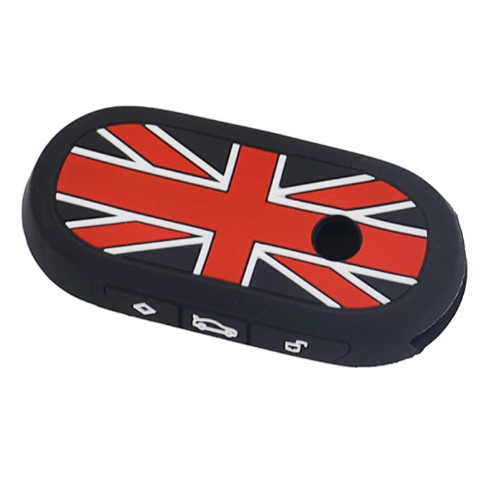 BMW MINI ミニクーパー キーカバー F65 F66 F67 U25 J05 J01 キーケース ユニオンジャック カントリーマン エースマン コンバーチブル シリコン ゴム ラバー スマートキー キーホルダー キーリング おしゃれ アクセサリー カスタム パーツ カスタムパーツ