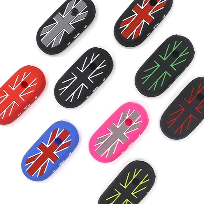 BMW MINI ミニクーパー キーカバー F65 F66 F67 U25 J05 J01 キーケース ユニオンジャック カントリーマン エースマン コンバーチブル シリコン ゴム ラバー スマートキー キーホルダー キーリング おしゃれ アクセサリー カスタム パーツ カスタムパーツ