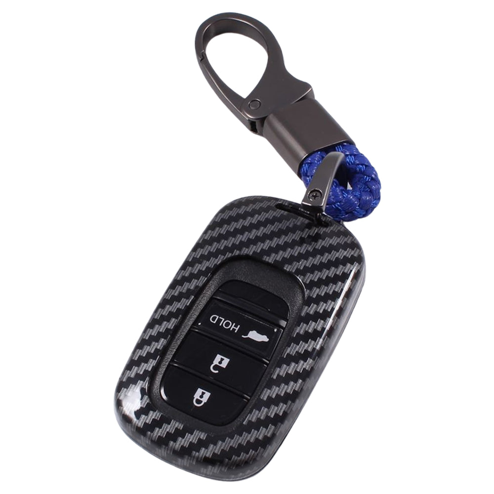 ホンダ カーボン調 キーカバー キーケース ステップワゴン エア スパーダ RP6 RP7 RP8 ヴェゼル RV系 シビック FL系 N-BOX JF5 JF6  フリード GT系 ZR-V オデッセイ などに アクセサリー カスタム パーツ カスタムパーツ スマートキー ケース カバー 新型