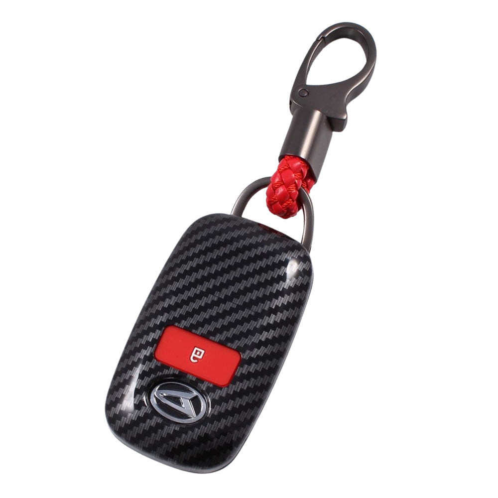 ダイハツ トヨタ カーボン調 キーカバー キーケース ライズ ロッキー タフト タント タントカスタム アトレー ハイゼット ムーヴ ムーブ トール ルーミー などに アクセサリー カスタム パーツ カスタムパーツ スマートキー ケース カバー 新型