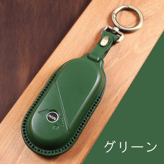 新型 BMW MINI ミニ ミニクーパー 本革 キーケース F65 F66 F67 U25 J05 J01 キーカバー レザー カントリーマン エースマン キーホルダー キーリング スマートキー キーフォブ アクセサリー カスタム パーツ カスタムパーツ ドレスアップ