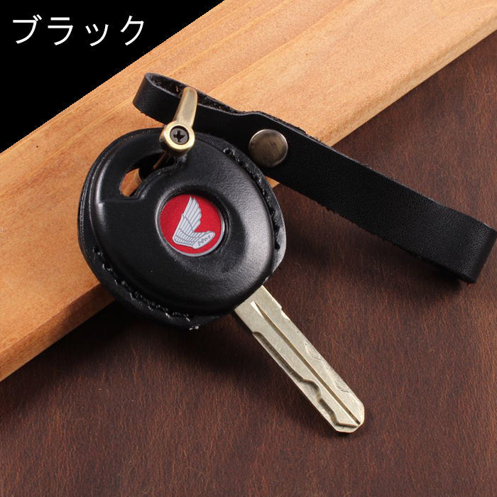 ホンダ 本革 キーケース モンキー125 JB02 JB03 JB05 CT125 ハンターカブ JA55 JA65 キーカバー レザー キーホルダー キーリング 本皮 アクセサリー カスタム パーツ カスタムパーツ