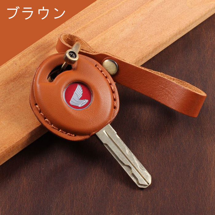 ホンダ 本革 キーケース モンキー125 JB02 JB03 JB05 CT125 ハンターカブ JA55 JA65 キーカバー レザー キーホルダー キーリング 本皮 アクセサリー カスタム パーツ カスタムパーツ