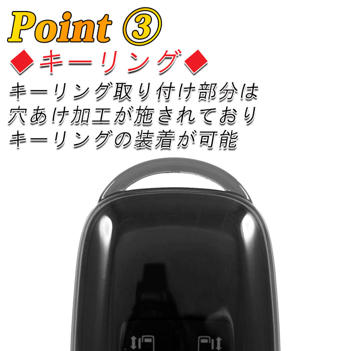 トヨタ ダイハツ スバル 専用 キーケース キーカバー クリア ライズ ロッキー タフト タント トール ムーヴ アトレー ハイゼット などに 2ボタン 3ボタン 4ボタン 片側スライド 両側スライド スマートキー ケース アクセサリー カスタム パーツ