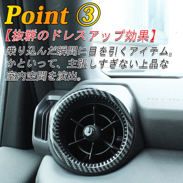 トヨタ ランドクルーザー250 適合 フロント エアコン リング 吹き出し口 左右セット ダクト 傷防止 保護 ランクル250 ボタン ガーニッシュ トリム アクセサリー カスタム パーツ カスタムパーツ ランドクルーザー 250 外装 内装 ドレスアップ グッズ