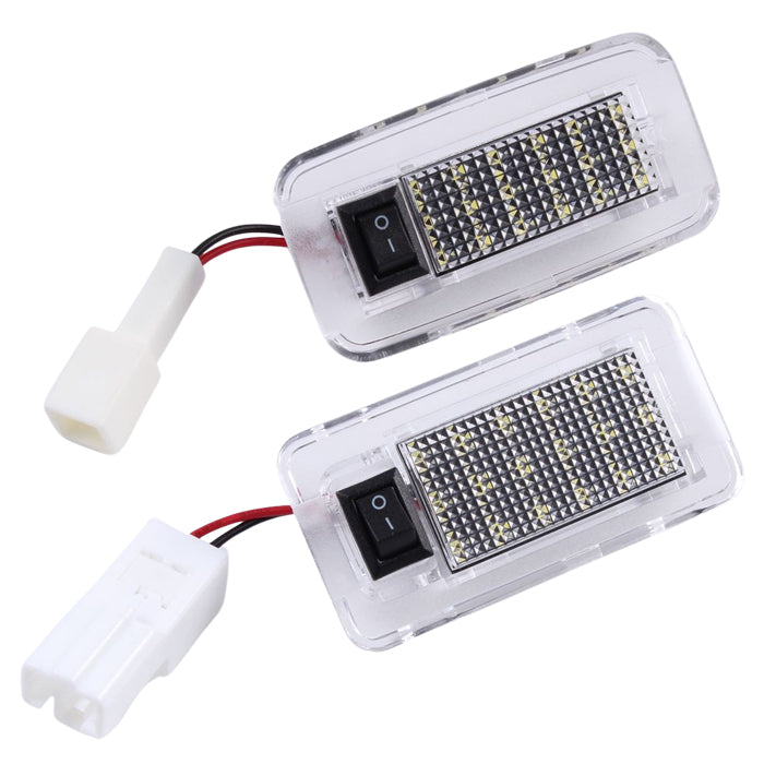 トヨタ レクサス 用 ラゲッジルーム LED ライト ON OFF スイッチ付き オン オフ トランク ルームランプ 白 ホワイト 室内用 アルファード ヴェルファイア ノア ヴォクシー プリウス ハリアー カローラクロス RAV4 エスティマ などに