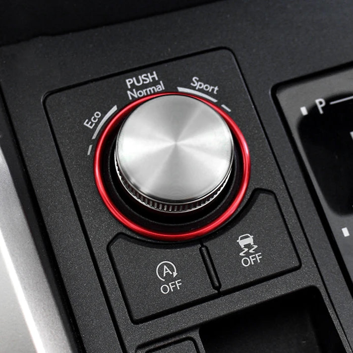 レクサス NX 10系 RX 20系 ドライブモード セレクター ダイヤル リング アルミ製 LEXUS ドライブ モード セレクト スイッチ カバー ボタン ステッカー 内装 ドレスアップ アクセサリー カスタム パーツ カスタムパーツ
