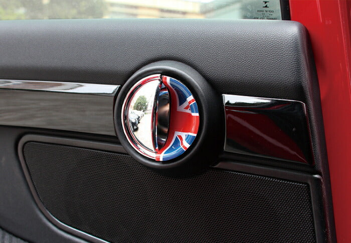BMW MINI ミニクーパー インナー ドア ハンドル カバー 左右2枚セット