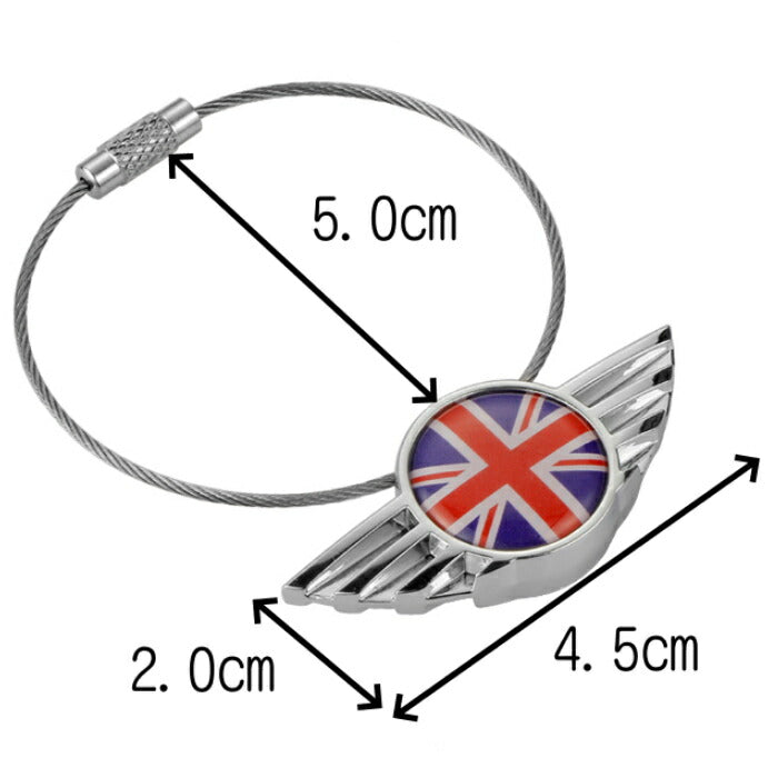 BMW MINI ミニクーパー キーホルダー 全4色 F54 F55 F56 F57 F60 R55 R56 R57 R58 R59 R60 R61 R50 R52 R53 R16 エンブレム スマートキー キーケース キーカバー【カー用品のお店BeeTech】車用品 カーアクセサリー おしゃれ 女性 男性 人気 カーアクセ 小物