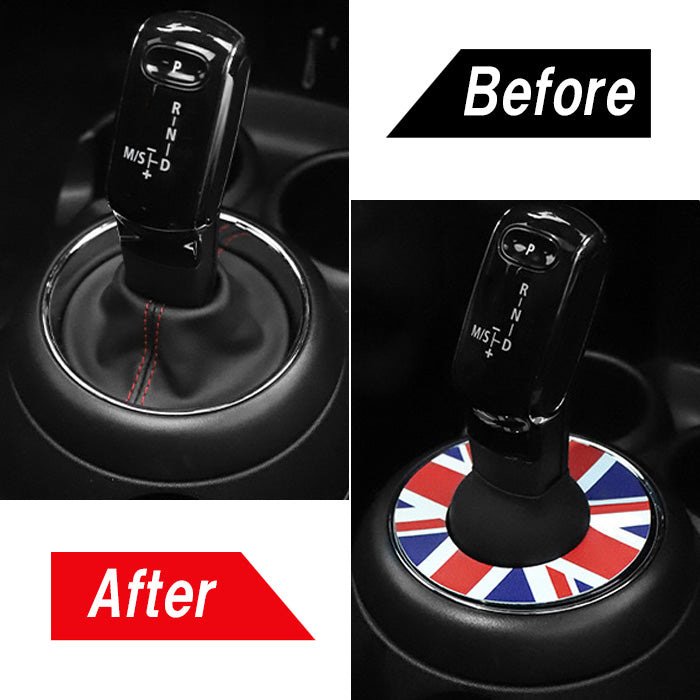 BMW MINI ミニクーパー シフトノブ カバー F54 F55 F56 F57 F60 前期 後期 LCI LCI1 LCI2 シフトブーツ シフトノブブーツ パネルカバー トリム ガーニッシュ アクセサリー カスタム パーツ カスタムパーツ 内装 ドレスアップ