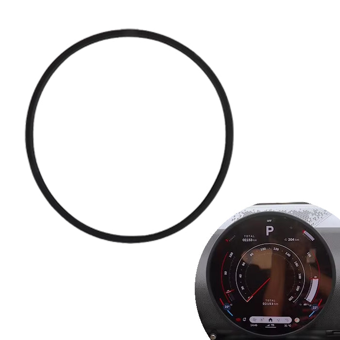 BMW MINI ミニ ミニクーパー F65 F66 F67 U25 J01 J05 液晶 保護 ラバーバンド プロテクター モニター ナビ 新型 カントリーマン エースマン クーパーE 9.4インチ エッジ アクセサリー カスタム パーツ カスタムパーツ