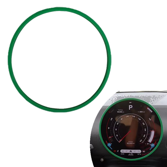 BMW MINI ミニ ミニクーパー F65 F66 F67 U25 J01 J05 液晶 保護 ラバーバンド プロテクター モニター ナビ 新型 カントリーマン エースマン クーパーE 9.4インチ エッジ アクセサリー カスタム パーツ カスタムパーツ