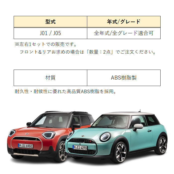 BMW MINI ミニ ミニクーパー J01 J05 ドア ハンドル カバー 左右セット ハンドルカバー 内側 インナー ドアボウル 新型 エースマン クーパーE クーパーSE ガーニッシュ トリム アクセサリー カスタム パーツ カスタムパーツ 内装 ドレスアップ