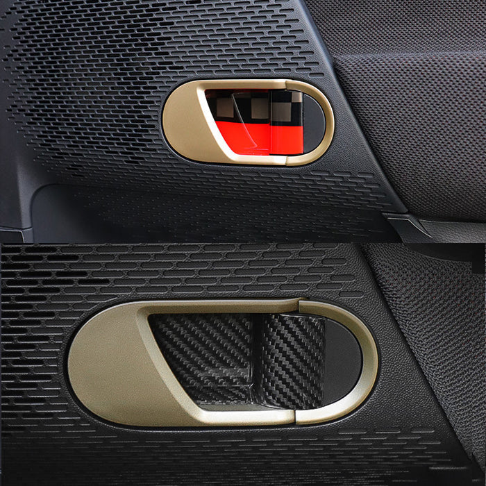 BMW MINI ミニ ミニクーパー J01 J05 ドア ハンドル カバー 左右セット ハンドルカバー 内側 インナー ドアボウル 新型 エースマン クーパーE クーパーSE ガーニッシュ トリム アクセサリー カスタム パーツ カスタムパーツ 内装 ドレスアップ