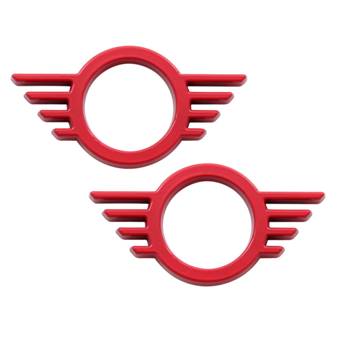 BMW MINI ミニ ミニクーパー ドアロック エンブレム 2個セット F54 F55 F56 F57 F60 R50 R52 R53 R55 R56 R57 R58 R59 R61 ドアロックピン ドア ロック ピン ステッカー アクセサリー カスタム パーツ カスタムパーツ 内装 外装 グッズ