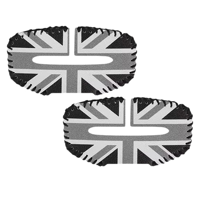 BMW MINI ミニ ミニクーパー シートベルト バックル カバー 2個セット F54 F55 F56 F57 F60 J01 J05 R50 R52 R53 R55 R56 R57 R58 R59 R60 R61 PUレザー製 シートベルトカバー アクセサリー カスタム パーツ カスタムパーツ ドレスアップ 内装