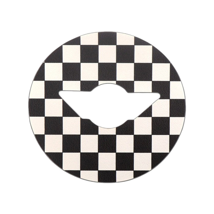 BMW MINI ミニ ミニクーパー ステアリング ステッカー F65 F66 F67 J01 J05 U25 ハンドルカバー ステアリングカバー ハンドル エンブレム シール ユニオンジャック チェッカーフラッグ JCW アクセサリー カスタム パーツ カスタムパーツ