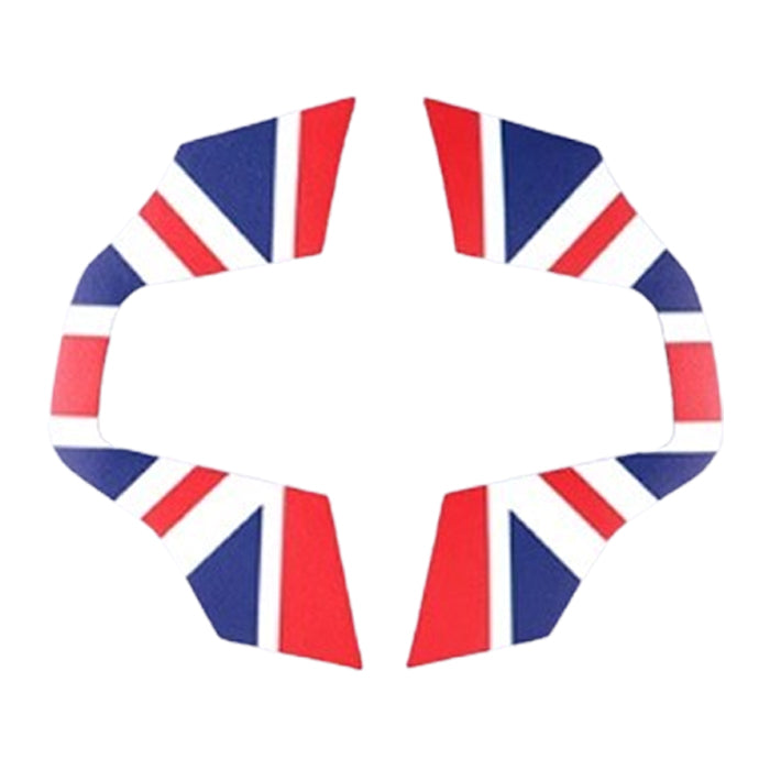 BMW MINI ミニ ミニクーパー ステアリング スイッチ パネル ステッカー F65 F66 F67 J01 J05 U25 ハンドルカバー ステアリングカバー ハンドル ボタン エンブレム シール ユニオンジャック チェッカーフラッグ JCW アクセサリー カスタム パーツ カスタムパーツ