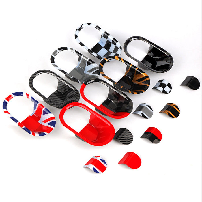 BMW MINI ミニ ミニクーパー F65 F66 F67 ドア ハンドル カバー 左右セット ハンドルカバー 内側 インナー ドアボウル 新型 クーパーC クーパーS ガーニッシュ トリム アクセサリー カスタム パーツ カスタムパーツ 内装 ドレスアップ