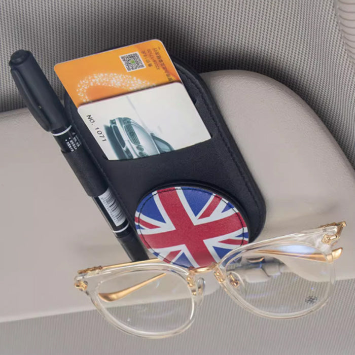 BMW MINI ミニ ミニクーパー などに最適 カードホルダー サングラスホルダー F65 F66 F67 U25 J01 J05 F54 F55 F56 F57 F60 R55 R56 R57 R58 R59 R61 R50 R52 R53 収納 小物入れ 車 車載 カー用品 アクセサリー カスタム パーツ カスタムパーツ