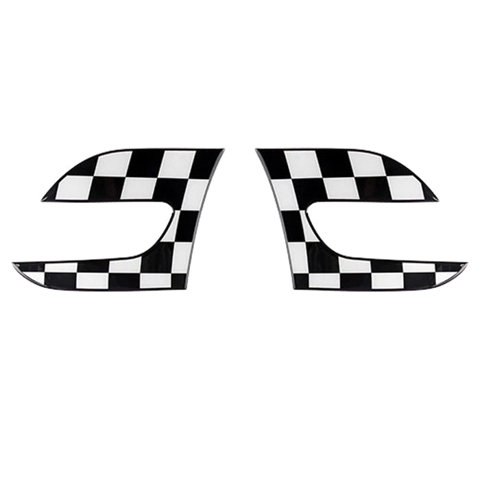 BMW MINI ミニ ミニクーパー サイド スカットル ステッカー F55 F56 F57 後期 LCI2 左右セット ユニオンジャック チェッカーフラッグ JCW デカール フロントフェンダー シール アクセサリー カスタム パーツ カスタムパーツ