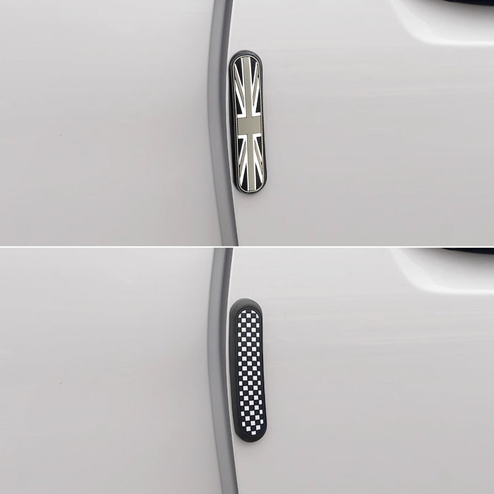 BMW MINI ミニ ミニクーパー などに最適 ドアパンチ プロテクター 2個セット ドアエッジ プロテクター プロテクション ガード ドアパン 防止 対策 グッズ 傷 ゴム シリコン アクセサリー カスタム パーツ カスタムパーツ