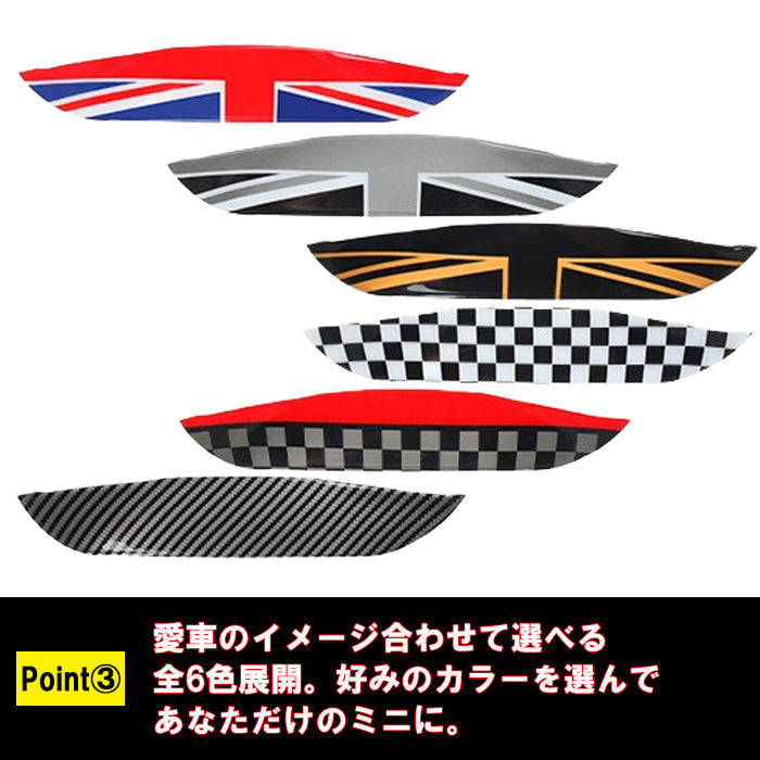 BMW MINI ミニ ミニクーパー ドアハンドル プロテクター アウター J01 J05 U25 エースマン カントリーマン ドア ガード プロテクター 保護 傷 防止 プロテクション アクセサリー カスタム パーツ カスタムパーツ 外装 ドレスアップ