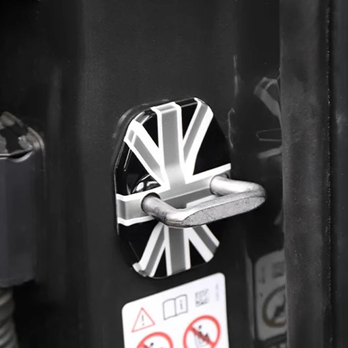 BMW MINI ミニ ミニクーパー ドア ストライカー カバー F65 F66 F67 F54 F55 F56 F57 F60 2個セット ドアストライカー ドア ヒンジ ドアロック アクセサリー カスタム パーツ カスタムパーツ グッズ 内装 外装 ドレスアップ