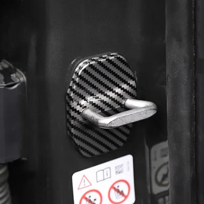 BMW MINI ミニ ミニクーパー ドア ストライカー カバー F65 F66 F67 F54 F55 F56 F57 F60 2個セット ドアストライカー ドア ヒンジ ドアロック アクセサリー カスタム パーツ カスタムパーツ グッズ 内装 外装 ドレスアップ