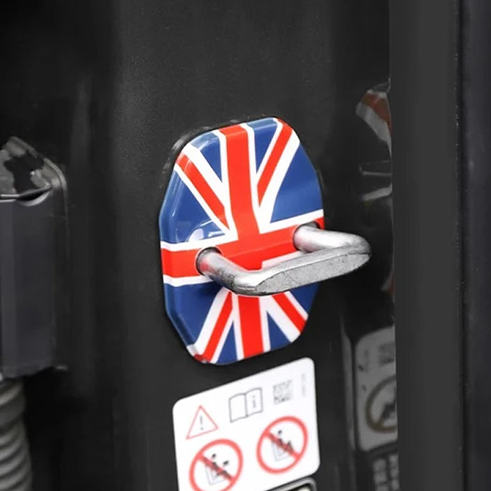 BMW MINI ミニ ミニクーパー ドア ストライカー カバー F65 F66 F67 F54 F55 F56 F57 F60 2個セット ドアストライカー ドア ヒンジ ドアロック アクセサリー カスタム パーツ カスタムパーツ グッズ 内装 外装 ドレスアップ