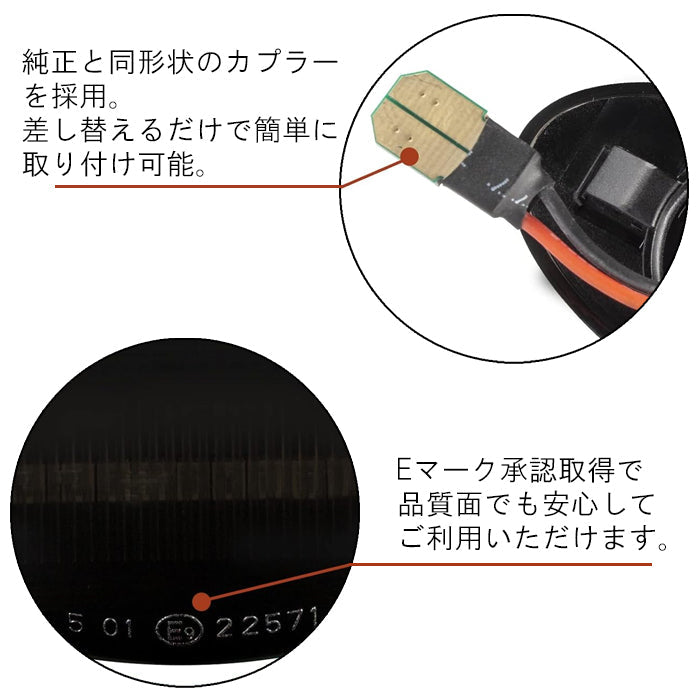 BMW MINI ミニ ミニクーパー LED サイドマーカー R50 R52 R53 シーケンシャルウインカー 左右セット ウインカー ウィンカー サイドウインカー サイドウィンカー 流れる ワン クーパー クーパーS アクセサリー カスタム パーツ カスタムパーツ ドレスアップ 外装