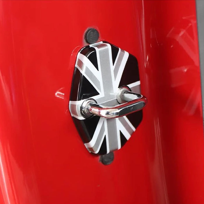 BMW MINI ミニ ミニクーパー ドア ストライカー カバー R55 R56 R57 R58 R59 2個セット ドアストライカー ドア ヒンジ ドアロック アクセサリー カスタム パーツ カスタムパーツ グッズ 内装 外装 ドレスアップ