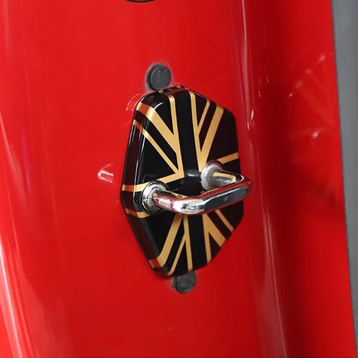 BMW MINI ミニ ミニクーパー ドア ストライカー カバー R55 R56 R57 R58 R59 2個セット ドアストライカー ドア ヒンジ ドアロック アクセサリー カスタム パーツ カスタムパーツ グッズ 内装 外装 ドレスアップ