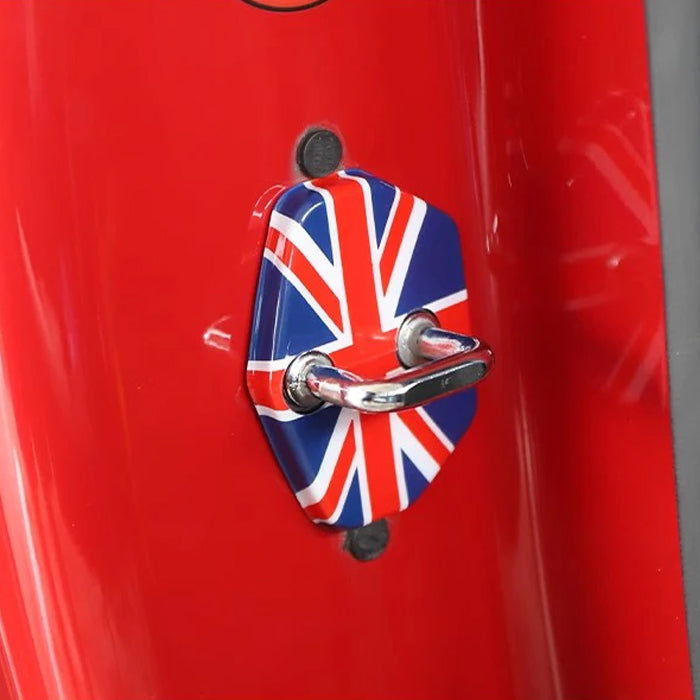 BMW MINI ミニ ミニクーパー ドア ストライカー カバー R55 R56 R57 R58 R59 2個セット ドアストライカー ドア ヒンジ ドアロック アクセサリー カスタム パーツ カスタムパーツ グッズ 内装 外装 ドレスアップ