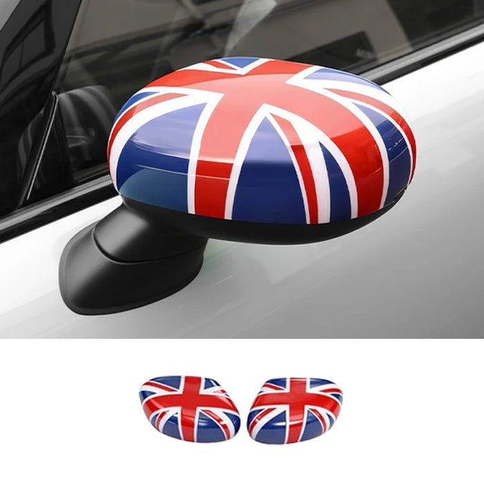 BMW MINI ミニクーパー ドア ミラーカバー F65 F66 F67 U25 左右セット カントリーマン ユニオンジャック チェッカーフラッグ サイドミラー ドアミラーカバー アクセサリー カスタム パーツ カスタムパーツ