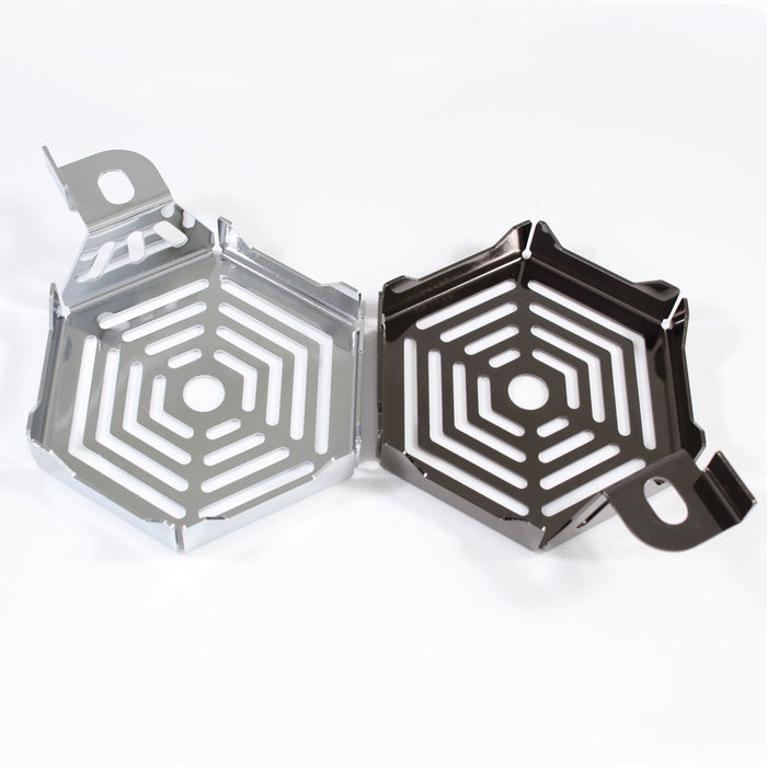 ステンレス製 ホーンカバー 汎用 クロスカブ50 クロスカブ110 CC50 CC110 CT125 ハンターカブ ダックス125 DAX125 ST125 など ホーンプロテクター ホーン バイク用 バイク アクセサリー カスタム パーツ カスタムパーツ 外装 ドレスアップ