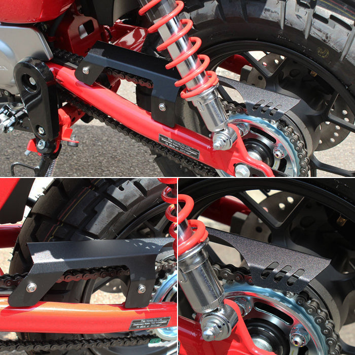 ホンダ モンキー125 JB02 JB03 JB05 アルミ製 チェーンケース Monkey125 チェーン チェーンカバー チェーンガード チェーンプロテクター アクセサリー カスタム パーツ カスタムパーツ