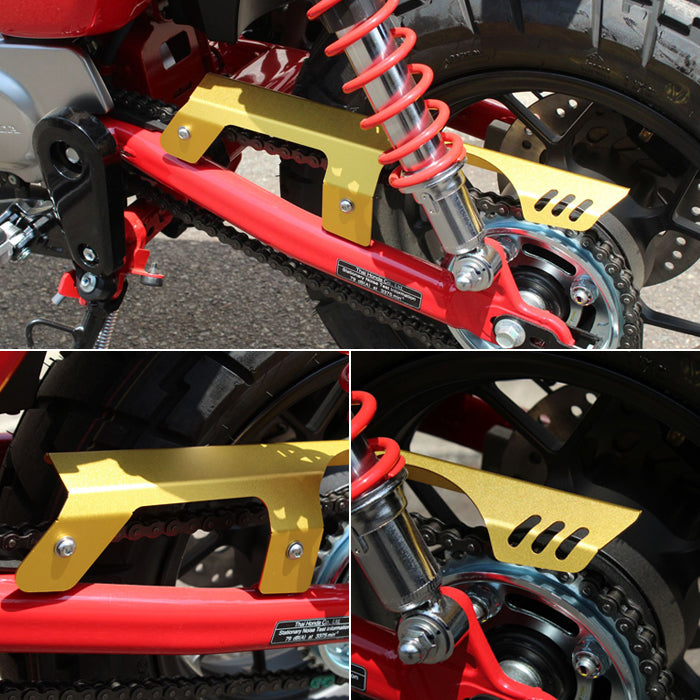ホンダ モンキー125 JB02 JB03 JB05 アルミ製 チェーンケース Monkey125 チェーン チェーンカバー チェーンガード チェーンプロテクター アクセサリー カスタム パーツ カスタムパーツ