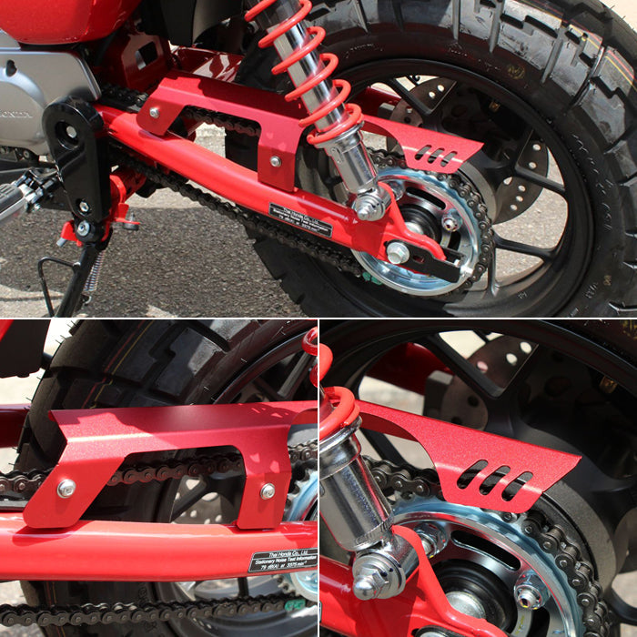 ホンダ モンキー125 JB02 JB03 JB05 アルミ製 チェーンケース Monkey125 チェーン チェーンカバー チェーンガード チェーンプロテクター アクセサリー カスタム パーツ カスタムパーツ