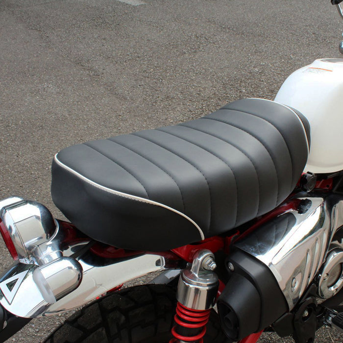ホンダ モンキー125 ローダウン シート タックロール JB02 JB03 JB05 Monkey125 カスタムシート ローシート ローダウンシート アクセサリー カスタム パーツ カスタムパーツ 外装 グッズ  ドレスアップ